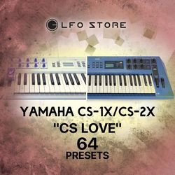 yamaha cs 1x/cs 2x - "cs love" soundset 64 presets
