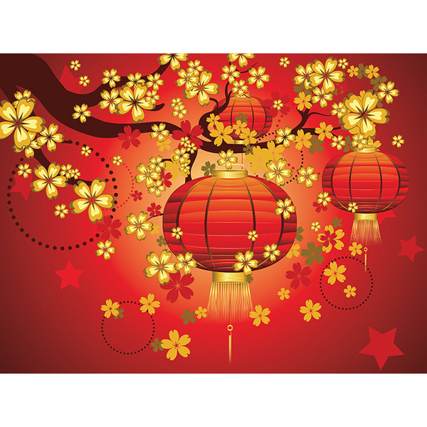 Chinese Lantern with Sakura Branch9.jpg