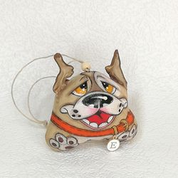 Personalized Pitbull ornament for dog lovers