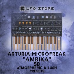 arturia microfreak "ambika" soundset 51 atmospheric preset