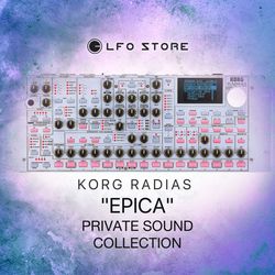 Korg Radias "Epica" - 32 Presets (Private Collection)