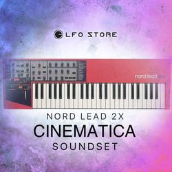 nord lead 2/2x "cinematica" 50 organic presets