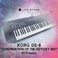 Korg DS-8 Continuation of the "Odyssey 2021"  100 Presets Soundbank