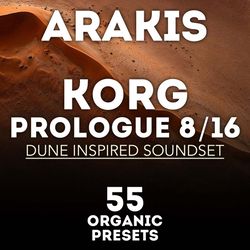 Korg Prologue 8/16 "Arakis" Dune Inspired Soundset