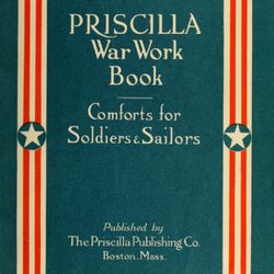 Digital | Vintage Knitting Pattern | Vintage 1917 PRISCILLA War Work Book | ENGLISH PDF TEMPLATE