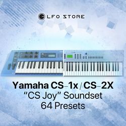 yamaha cs 1x/cs-2x - "cs joy" soundset 64 presets