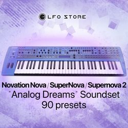 novation nova/supernova/supernova 2 "analog dreams" soundset