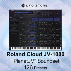 Roland Cloud JV 1080 "PlanetJV" Soundset