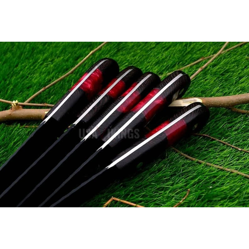 Damascus Chef Knife Set, Full Kitchen Knife Chef Set, (4).jpg