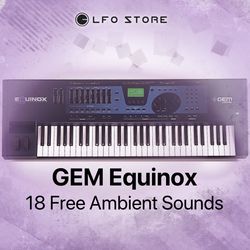 gem equinox - 18 custom ambient presets