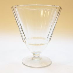 Old Vintage Shot Glass faceted 16 facets 1950s