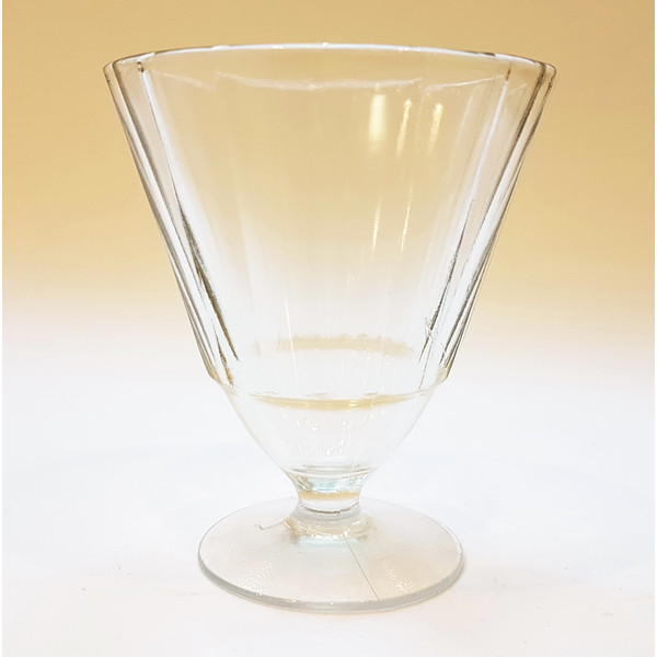 1 Old Vintage Shot Glass faceted 16 facets 1950s.jpg