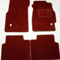 Carpet Set Floor Mats 4 Pc Red Type-r for RHD 96-00 Honda Civic Ek9 (92-95 EG)