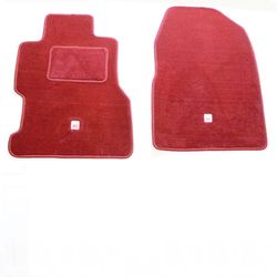 Ep3 Red Type-r Front Carpet Set Floor Mats 2 Pc for LHD 01-05 Honda Civic 3/5 dr