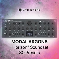 Modal Electronics Argon8, Argon8M and Argon8X " Horizon" soundset 80 presets