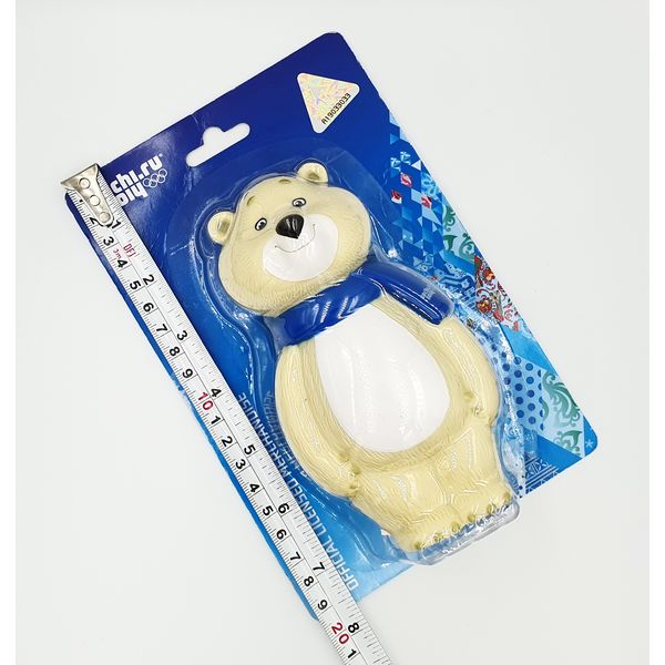10 Official Mascot Polar Bear Rubber Souvenir Olympic Games Sochi 2014.jpg