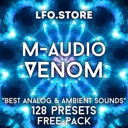 m-audio venom "best analog & ambient sounds"
