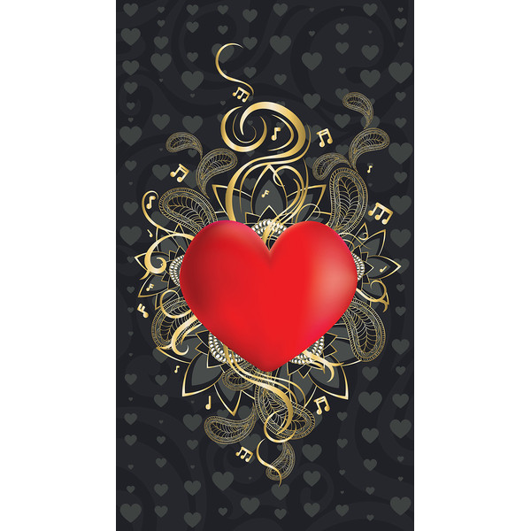 Red heart with floral and swirls5.jpg