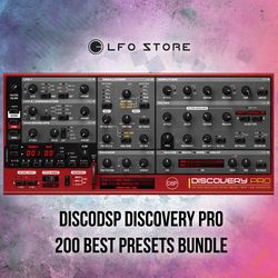 discoDSP Discovery Pro - 200 Presets Bundle