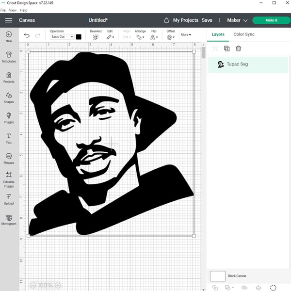 Easy Tupac Drawing Tupac By Jessica Hinsliff | ArtWanted.com