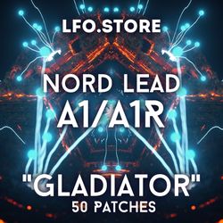 Nord Lead A1/A1R - "Gladiator" Soundset 50 Patches