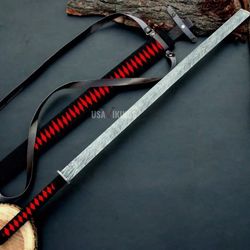 ZORO Sword, SAMURAI Sword, Japanese Katana Sword, Custom Handmade Cosplay Katana Sword, Gift for MEN, Birthday Gift