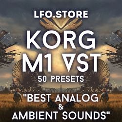 korg m1 vst - "best analog & ambient sounds" 100 presets