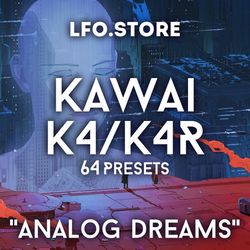 kawai k4/k4r "analog dreams" 64 presets