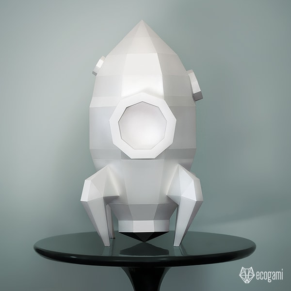 Papercraft A Rokets Rocket papercraft | Inspire Uplift