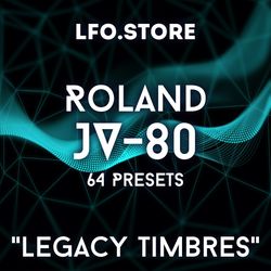 Roland JV-80/880 "Legacy Timbres" Soundset 64 Presets