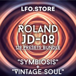 Roland JD 08 Symbiosis Vintage Soul 128 Presets Bundle