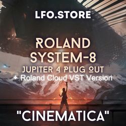 Roland System 8 Cinematica Jupiter 4 Plugout RolandCloud Version