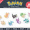 Pokemon Eeveelutions Illustrations by SVG Studio Thumbnail7.png