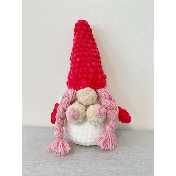 easy crochet pattern funny plush toy crochet penis dick boob gnome.jpeg