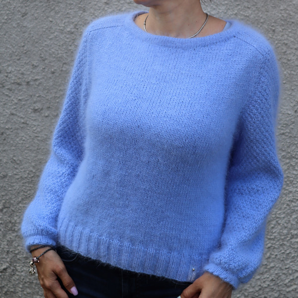 angora sweater