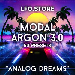 modal argon 3.0 - "analog dreams" soundset