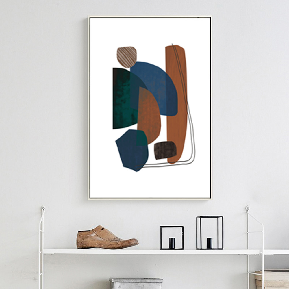 A set of three prints in an abstract style that you can download