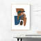 A set of three prints in an abstract style that you can download