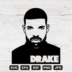 drake svg cutting files, rapper digital clip art, files for cricut and silhouette