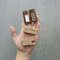 Mini Wooden Watercolor Palette 8 Cells For Colors With Tiny Sketchbook 4