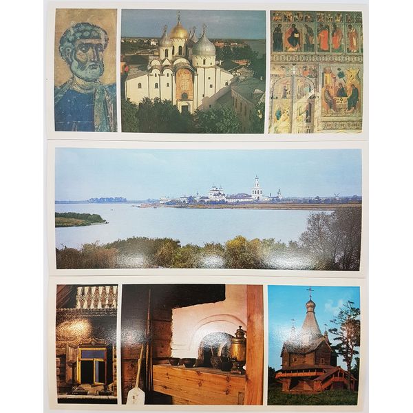5 NOVGOROD-CITY-MUSEUM color photo postcards set from the series Memorable Places of the USSR 1980.jpg