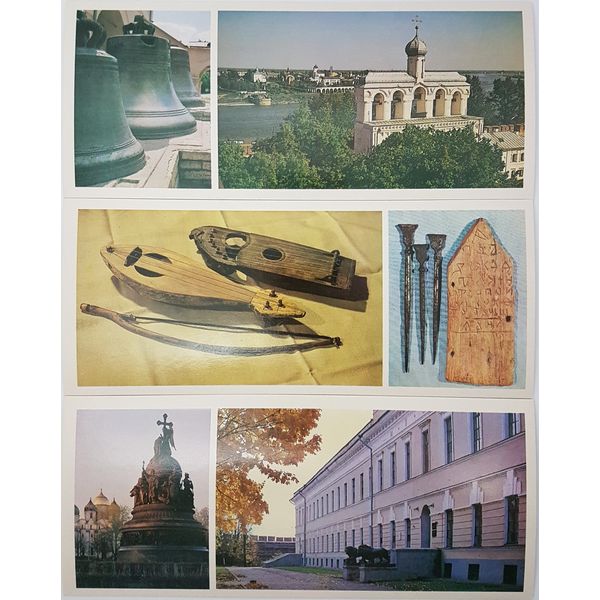 6 NOVGOROD-CITY-MUSEUM color photo postcards set from the series Memorable Places of the USSR 1980.jpg