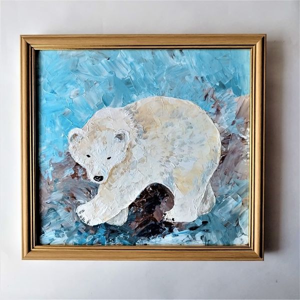 Handwritten-portrait-of-a-polar-bear-by-acrylic-paints-10.jpg