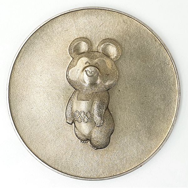 1 Memorable Table Medal Bear MISHA mascot Olympic Games Moscow 1980.jpg