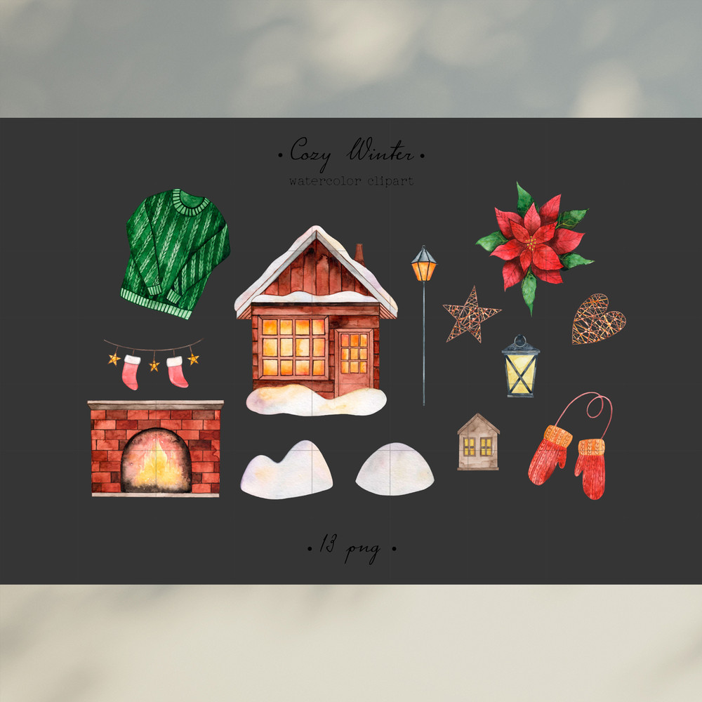 Watercolor Christmas Clipart 3.jpg