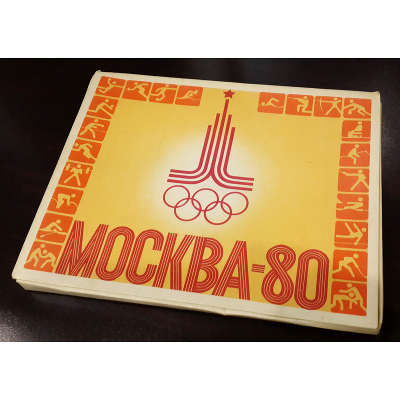 3 Matchboxes Set 1980 Olympics Games Moscow 1980 28pcs empty boxes 1978.jpg