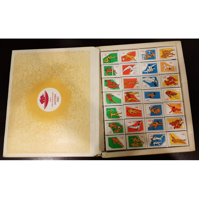 5 Matchboxes Set 1980 Olympics Games Moscow 1980 28pcs empty boxes 1978.jpg