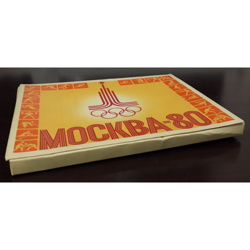 6 Matchboxes Set 1980 Olympics Games Moscow 1980 28pcs empty boxes 1978.jpg
