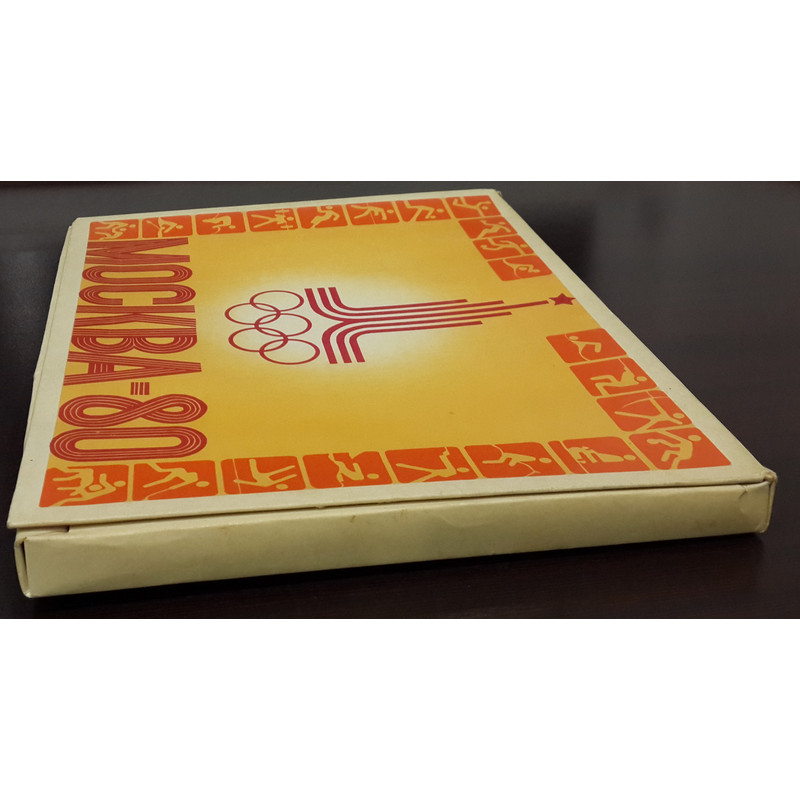 7 Matchboxes Set 1980 Olympics Games Moscow 1980 28pcs empty boxes 1978.jpg
