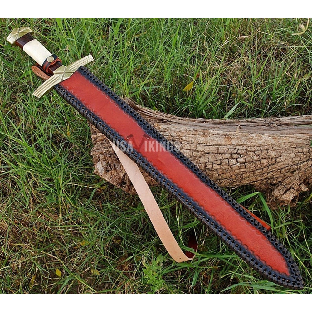 medieval sword, silver sword, swords battle ready, viking sword, celtic sword, engraved sword, Damascus Steel Sword, custom sword, handmade sword, medieval swor